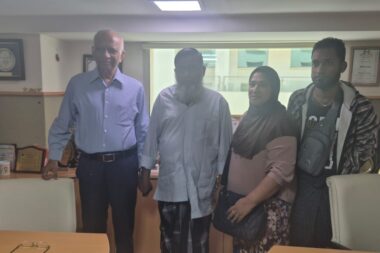 Patient from Bangladesh successfully operated for CABG (Coronary Artery Bypass Grafting) by Dr. S.K. Sinha