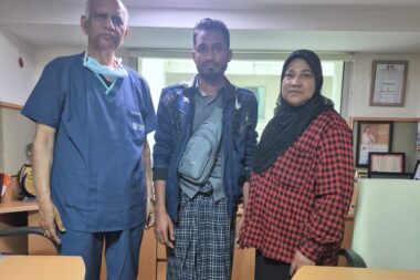 Patient from Burma successfully operated for CABG (Coronary Artery Bypass Grafting) by Dr. S.K. Sinha
